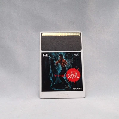 THE KUNGFU Kung Fu PC Engine HuCARD Card Only NEC HUDSON Tested NTSC-J pc hu - Image 1 of 2
