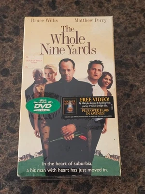 BRAND NEW The Whole Nine Yards (VHS; 2000) Bruce Willis Sealed OOP Watermarks - Image 1 of 4