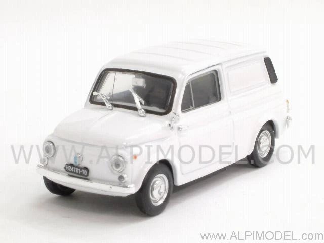 Autobianchi 500 Furgoncino 1972-75 Bianco 1:43 BRUMM R427 - Immagine 1 di 1