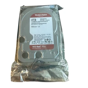 Western Digital WD Red Plus 4TB 3.5" NAS Internal HDD WD40EFPX - Afbeelding 1 van 2