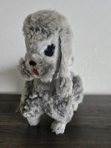 Clean Vintage 12” Rushton White Poodle Stuffed Plush Retro 1960’s No Tag - Picture 1 of 16