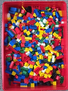 Bulk Lego Lot von 5+ Pfund zufällige Steine und Stücke und Stck. - Bild 1 von 3