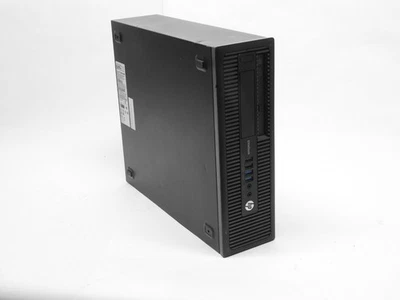 VINTAGE GAMING HP ELITEDESK DESKTOP COMPUTER 3.3GHz 500GB 10 USB PORTS WINDOWS 7 - Image 1 of 4