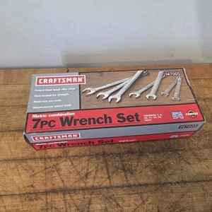 Sears Craftsman USA Nr. 7 Stck. metrisch Kombination Schraubenschlüssel Set versiegelte Tasche 47005 7-14 m - Bild 1 von 9