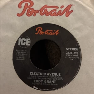 Eddy Grant 45 Electric Avenue / Time Warp Portrait 37-03793 Excellent - Picture 1 of 2