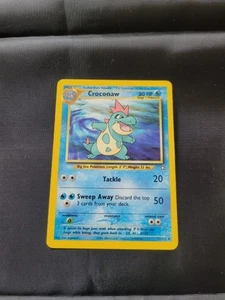 Croconaw 32/111 MP Neo Genesis Regular Ilimitado Poco Común Pokemon Juego de Cartas Coleccionables 2000 - Imagen 1 de 2