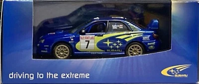 1/43 Prodrive (IXO) PR07 Subaru Impreza WRC 2003 Monte Carlo #7 Solberg & Mills - Image 1 of 4