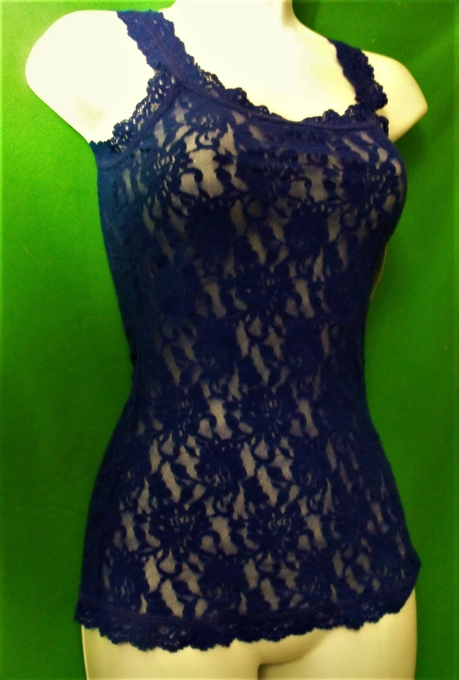 NUEVA CAMISOLA DE ENCAJE HANKY PANKY 1390L MYSB CLÁSICA FIRMA HECHA EN ESTADOS UNIDOS XS Foto 1 de 1