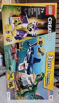 NUEVO Precintado LEGO Creator 3 Set 9 Animales Excitantes 66789 (31125/31088/31058) Foto 1 de 2