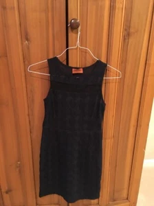 Missoni Orange Label Kleid schwarz ärmellos U-Ausschnitt Gr. ital. 38 #1 - Bild 1 von 4