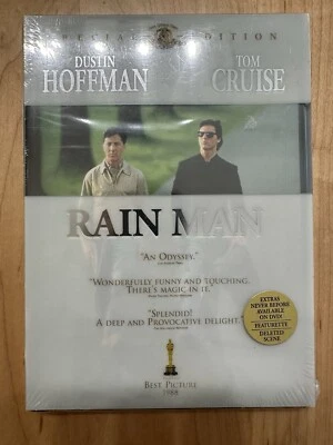 NEW Rain Man 1988 (DVD, 2004, Special Edition) Tom Cruise, Dustin Hoffman Sealed - Image 1 of 2