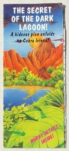 GI JOE SECRET OF THE DARK LAGOON CATALOG Vintage Brochure Booklet Insert 1991 - Picture 1 of 3
