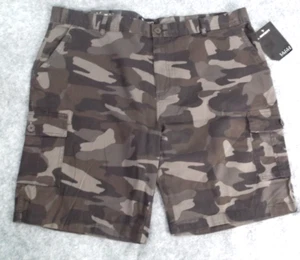 New with Tags ~ R. Society Men's Camouflage Cargo Shorts ~ Size 46 ~ Stretch - Picture 1 of 7
