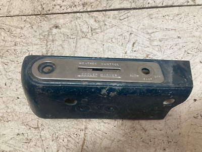 Bisel de control climático Hudson Hornet 1951-53 OEM Foto 1 de 4