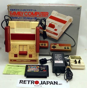 CONSOLA NINTENDO FAMICOM EN CAJA + JUEGO. FUNCIONANDO. FAMILY COMPUTER - Imagen 1 de 11