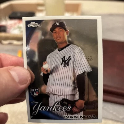 2010 Topps Chrome - #214 Ivan Nova (RC) - Image 1 of 2