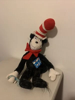 Peluche Dr. Seuss Cat in the Hat 1983 24"" con etiquetas vintage Foto 1 de 4