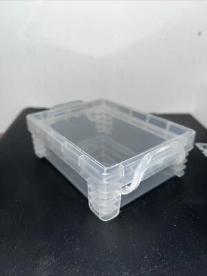 Trading Card Storage Vault Box. 4.72 in. X 3.34 in. X 1.57 in. - Image 1 of 4