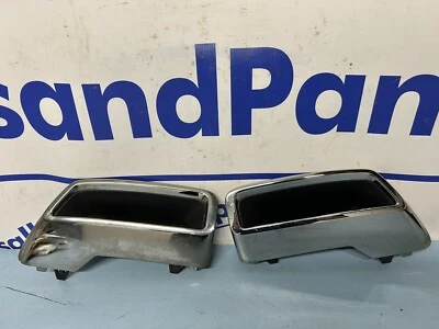 PEUGEOT 3008 EXHAUST TRIMS TIPS 2017 - 2020 GENUINE 9811653380 9811652980 - Image 1 of 4