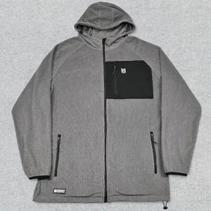 Freedom Industries Sudadera con Capucha Para Hombre XL Gris Rejilla Térmica Cremallera Completa Chaqueta Exterior - Imagen 1 de 13