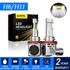 AUXITO H11 H8 H9 LED ZES Headlight 24000LM Kit Low Beam Bulb 6500K M3 High Power