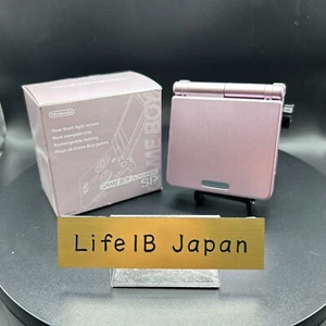 Nintendo Game Boy Advance SP Pearl Pink Handheld Console - Retro Gaming System - Picture 1 of 22