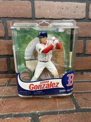 Figura McFarlane Adrián González MLB Serie 29 Medias Rojas de Boston Foto 1 de 4