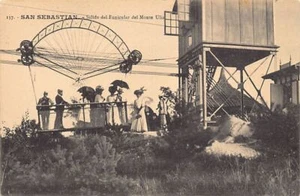 España - SAN SEBASTIÁN Guipúzcoa - Salida del funicular del Monte Ulia - Ed. G. - Imagen 1 de 2