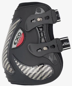 LeMieux Exo-Flex Ankle Boots Open Front Fetlock Carbon Foam Airflow Show Jumping - Picture 1 of 14
