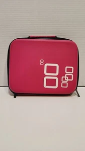 Original Nintendo DS DSi Lite große rosa Reise-Hartschale mit Reißverschluss EUC - Bild 1 von 13