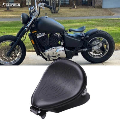 For Honda Shadow Spirit ACE VT 1100 750 Bobber Driver Solo Seat w/ Spring Base - Image 1 of 4