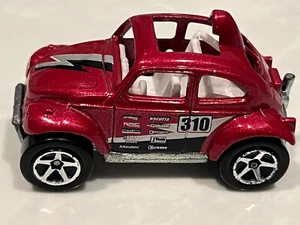 Vintage Hot Wheels BAJA Bug A35 Red/Black/White Volkswagen Racer - Picture 1 of 6