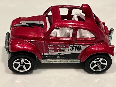Vintage Hot Wheels BAJA Bug A35 Red/Black/White Volkswagen Racer - Image 1 of 4