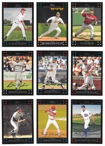 2007 Topps Baseball Trading Cards / You Choose #s 1 - 250 / mb5