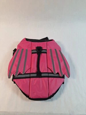 Pet Swimming Water Safety Vest Pink Ripstop Floatation Angel Life Vest  Medium - Image 1 of 4