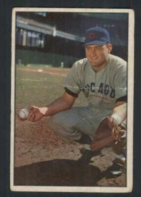 1953 Bowman Color #7 Harry Chiti VG/VGEX RC Rookie Cubs 88491  - Image 1 of 2