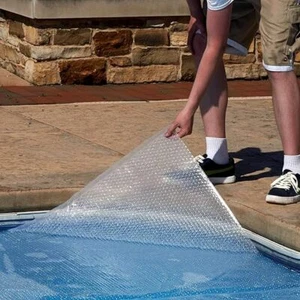 Blue Wave NS482 Round Ground Pool 12 Mil Solar Blanket, 18-FT, Clear *SHIPS FREE - Picture 1 of 2