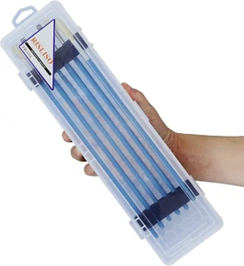 Paint Brush Holder with Foam Inserts, Fine Art Portable Paint Brush Organizer... - Picture 1 of 8