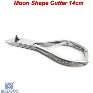 Toe Nail Clipper Chiropody Thick Nail Cutter Professional Moon Shape Cutter CE - Picture 1 of 4