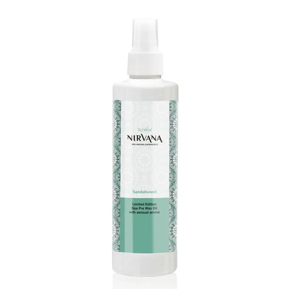 Italwax Nirvana Spa Pre Wax Oil Sandalwood 250 ml / 8.45 fl oz - Image 1 of 1