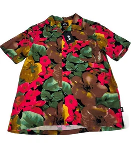 Stüssy Aquarell Blumen Shirt Größe S - Bild 1 von 3
