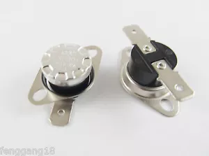 10pcs Temperature Controlled Switch Thermostat 70°C N.C. KSD301 Normal Close 10A - Picture 1 of 3