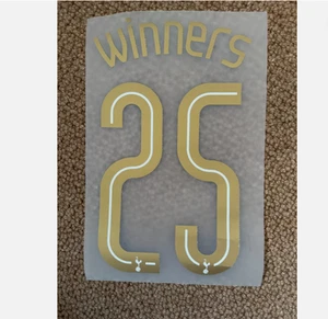 2025 EUROPA LEAGUE WINNERS Spurs Tottenham Home PLAYER SIZE - Picture 1 of 1
