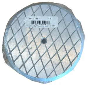 Sioux Chief 6" Round Cleanout Cover - Cast Iron (851-CT4B) with Screw - Picture 1 of 6