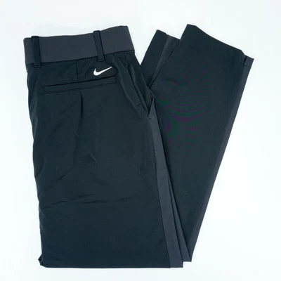 Pantalones de golf para mujer Nike Dri-Fit Tour talla L (32x28) negros elásticos ligeros Foto 1 de 4