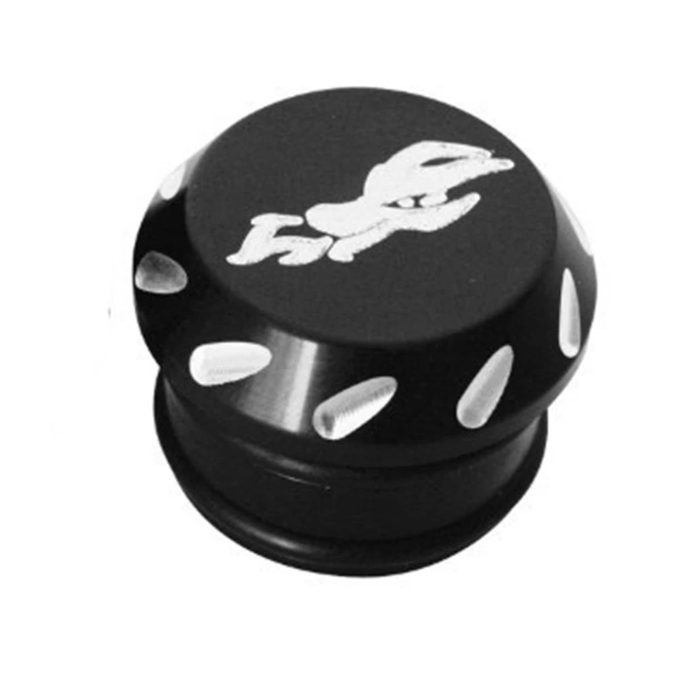 DragonFire Racing Billet Tube End Cap 1.5" - Black Anodized 04-0031 - Imagem 1 de 3