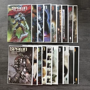 Lote de 19 cómics Spawn: The Dark Ages (Image Comics 1999) en estado bastante bueno 1-4, 8-22 - Imagen 1 de 20