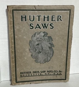 Vintage Huther Saws Catalog Catalogue 49 1928 W/1930 Price List & Circular 1929 - Picture 1 of 7