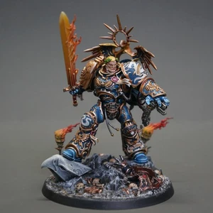 Warhammer 40K Triumvirate Primarch Roboute Guilliman Ultramarines HQ Painted - Picture 1 of 6