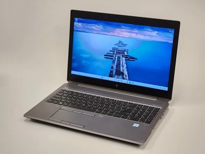 HP ZBook 15 G5 15.6" i7-8850H 2.6GHz 16GB DDR4 512GB NVMe Quadro P2000 W11P Foto 1 de 4